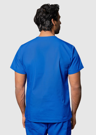 Adar Unisex V-Neck Three Pockets Nursing Scrub Top