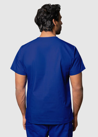 Free Embroidery Unisex V-Neck Three Pockets Nursing Scrub Top