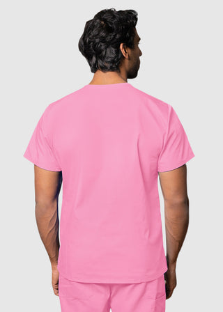 Free Embroidery Unisex V-Neck Three Pockets Nursing Scrub Top