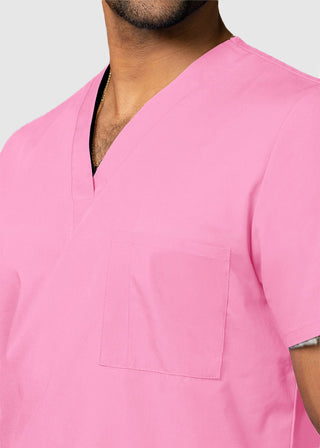 Adar Unisex V-Neck Three Pockets Nursing Scrub Top