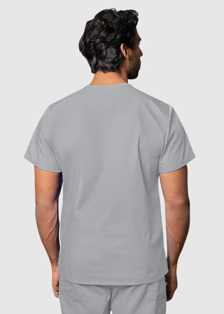 Adar Unisex V-Neck Three Pockets Nursing Scrub Top