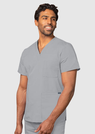 Adar Unisex V-Neck Three Pockets Nursing Scrub Top