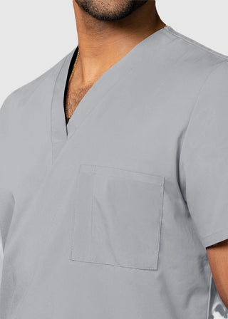 Adar Unisex V-Neck Three Pockets Nursing Scrub Top