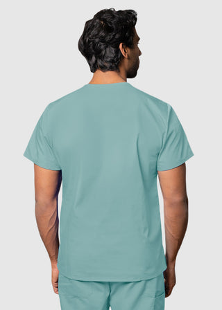 Adar Unisex V-Neck Three Pockets Nursing Scrub Top