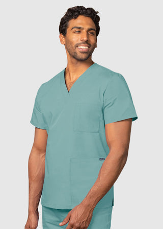 Adar Unisex V-Neck Three Pockets Nursing Scrub Top