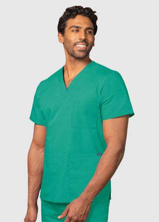 Adar Unisex V-Neck Three Pockets Nursing Scrub Top