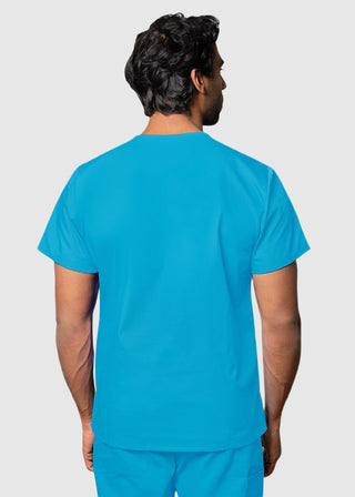 Adar Unisex V-Neck Three Pockets Nursing Scrub Top