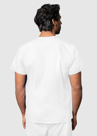 Adar Unisex V-Neck Three Pockets Nursing Scrub Top