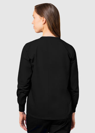 Adar Uniforms Womens Two Pocket Warm-Up Scrub Jacket