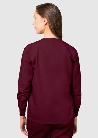 Adar Uniforms Womens Two Pocket Warm-Up Scrub Jacket