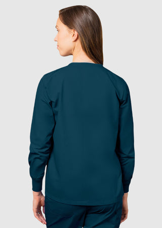 Adar Uniforms Womens Two Pocket Warm-Up Scrub Jacket