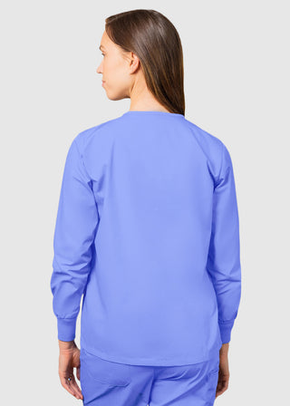 Adar Uniforms Womens Two Pocket Warm-Up Scrub Jacket