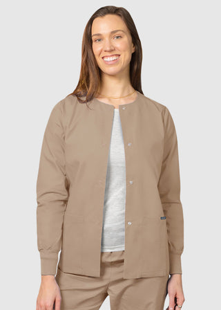 Adar Uniforms Womens Two Pocket Warm-Up Scrub Jacket