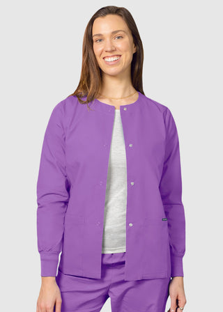 Adar Uniforms Womens Two Pocket Warm-Up Scrub Jacket