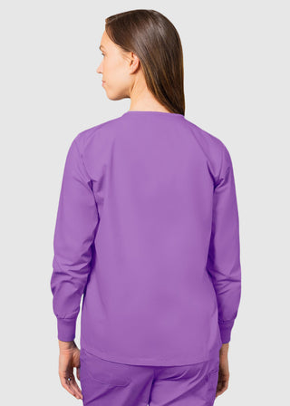 Adar Uniforms Womens Two Pocket Warm-Up Scrub Jacket