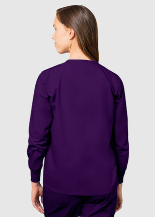 Adar Uniforms Womens Two Pocket Warm-Up Scrub Jacket