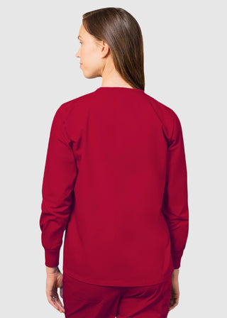 Adar Uniforms Womens Two Pocket Warm-Up Scrub Jacket