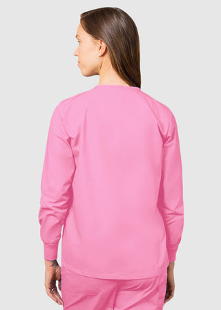 Adar Uniforms Womens Two Pocket Warm-Up Scrub Jacket