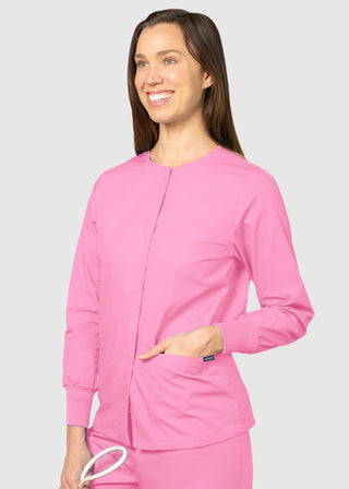 Adar Uniforms Womens Two Pocket Warm-Up Scrub Jacket