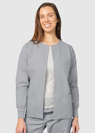 Adar Uniforms Womens Two Pocket Warm-Up Scrub Jacket