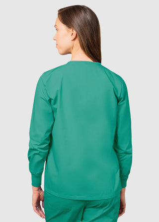 Adar Uniforms Womens Two Pocket Warm-Up Scrub Jacket