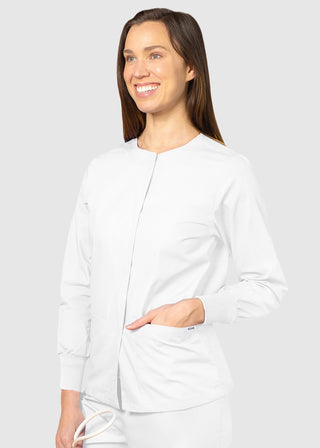 Adar Uniforms Womens Two Pocket Warm-Up Scrub Jacket