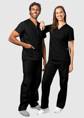 Adar Uniform Unisex Basic Nurse Scrub Set