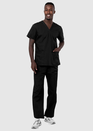 Adar Uniform Unisex Basic Nurse Scrub Set