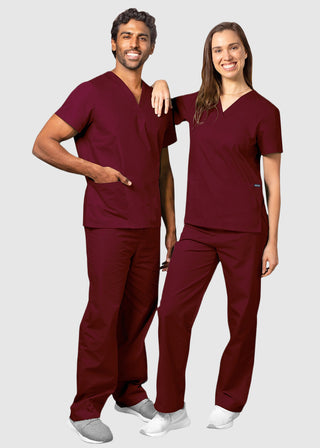 Free Embroidery Unisex Basic Nurse Scrub Set