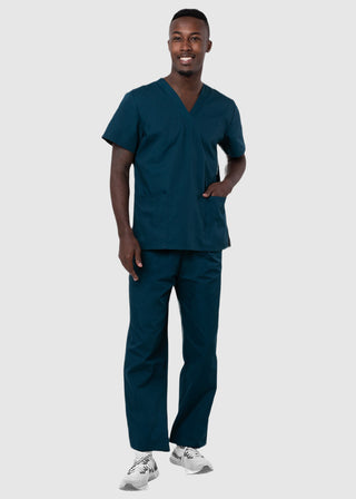 Adar Uniform Unisex Basic Nurse Scrub Set