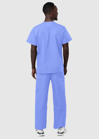 Adar Uniform Unisex Basic Nurse Scrub Set