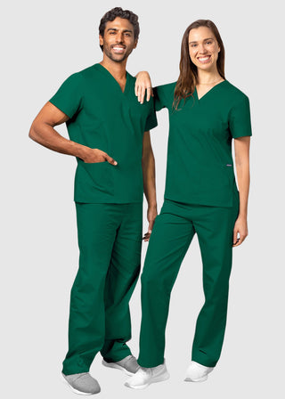 Free Embroidery Unisex Basic Nurse Scrub Set