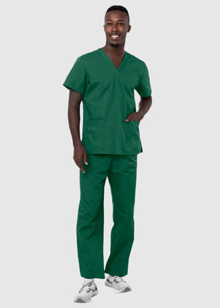 Adar Uniform Unisex Basic Nurse Scrub Set