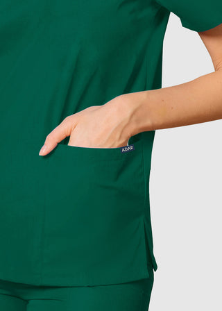 Free Embroidery Unisex Basic Nurse Scrub Set