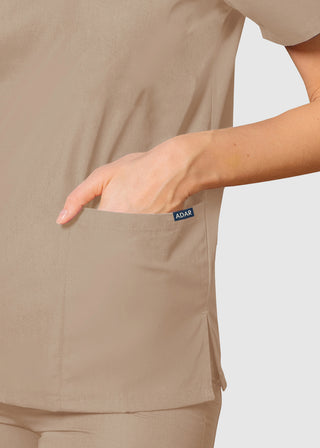 Free Embroidery Unisex Basic Nurse Scrub Set