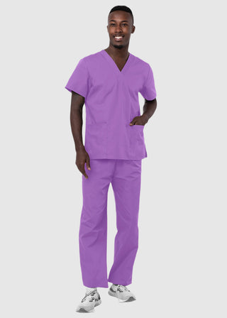 Adar Uniform Unisex Basic Nurse Scrub Set