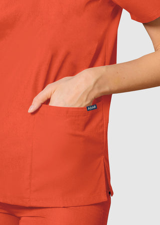 Adar Uniform Unisex Basic Nurse Scrub Set