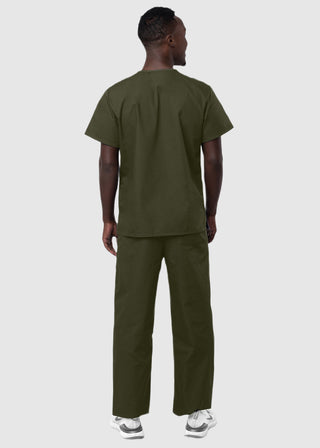 Adar Uniform Unisex Basic Nurse Scrub Set