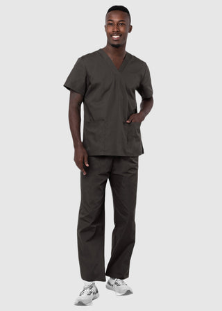 Adar Uniform Unisex Basic Nurse Scrub Set