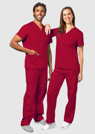 Adar Uniform Unisex Basic Nurse Scrub Set