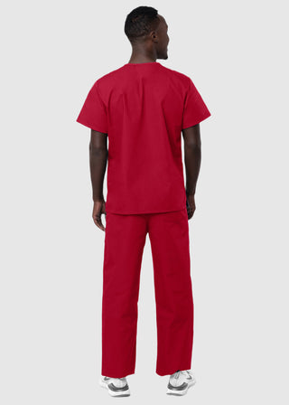 Free Embroidery Unisex Basic Nurse Scrub Set