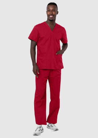 Adar Uniform Unisex Basic Nurse Scrub Set