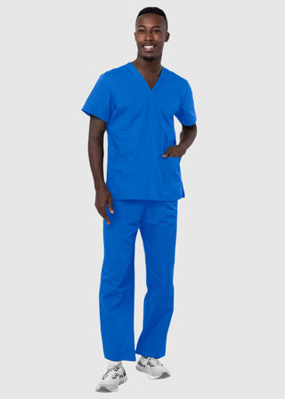 Adar Uniform Unisex Basic Nurse Scrub Set