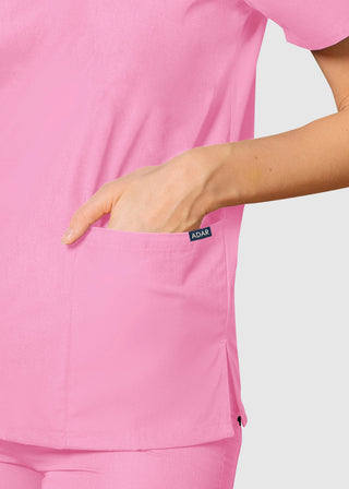 Free Embroidery Unisex Basic Nurse Scrub Set