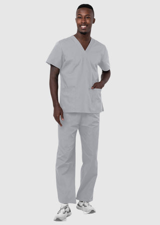 Adar Uniform Unisex Basic Nurse Scrub Set