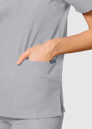 Free Embroidery Unisex Basic Nurse Scrub Set