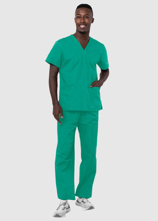 Adar Uniform Unisex Basic Nurse Scrub Set