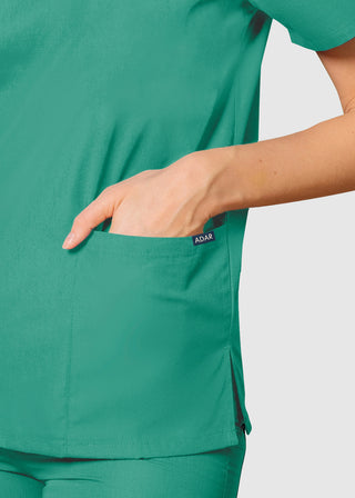 Adar Uniform Unisex Basic Nurse Scrub Set