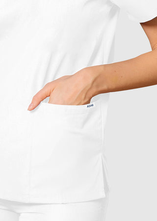 Adar Uniform Unisex Basic Nurse Scrub Set