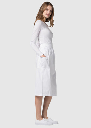 Adar Nurses Two Pocket A-Line Knee Length Uniform Skirt